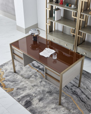 Luxus Schreiefdësch Dësch Schreifdëscher Büro Chef Dëscher Ariichtung Miwwelen