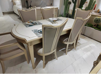 Design Luxus Holz Dësch Iesszëmmer Miwwelen Iessdëscher Hotel Ariichtung Dësch 180x90