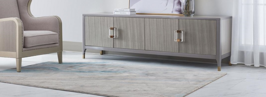 RTV Holz Sideboard Luxus Wunnzëmmer Designer Miwwel Kommode Schaf
