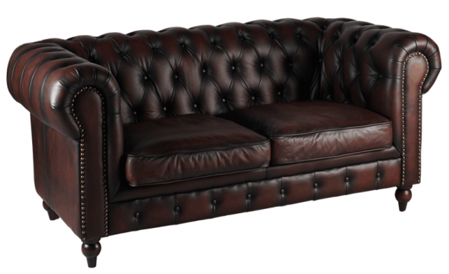Chesterfield Canapé 2 Sëtzer Set Design Sofas Polster Couchen Couch Luxus Miwwelen