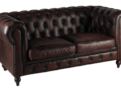 Chesterfield Canapé 2 Sëtzer Set Design Sofas Polster Couchen Couch Luxus Miwwelen