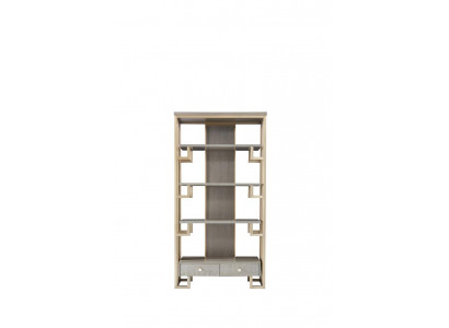 Luxus Edelstahl Vitrine Holz Designer Schaf Vitrinen Regal Schiefcher