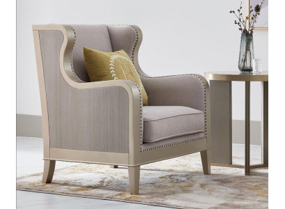 Textil Sëtz 1-Sëtz Sofa Polster Sofas Design Luxus Klassesch Modern Lehnstull