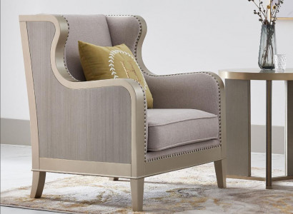 Textil Sëtz 1-Sëtz Sofa Polster Sofas Design Luxus Klassesch Modern Lehnstull