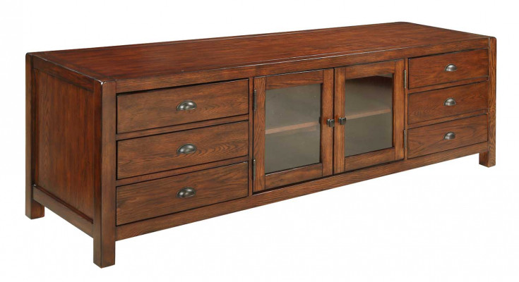 RTV-Sideboard Schaf Kommouden Holz Low-Board Regal 196cm Wunnzëmmer
