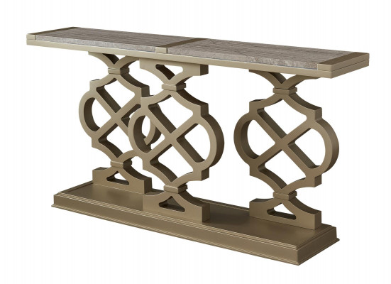 Konsolendësch Design Holz Dësch Konsol Konsolendëscher Schminkdësch