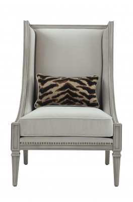 Lounge Luxus Fautëuil Polsterschairen Wunnzëmmer Modernen Design