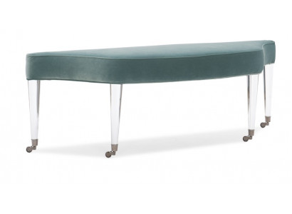 Hocker Zëmmer Polster Textil Stoff Modern Hocker Design Bänken Wunn Schlof Bank