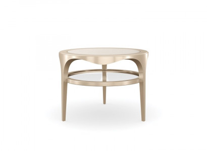 Wunnzëmmer Ronn Edel Konscht Modern Luxus Bäizëlltësch Design Miwwelen Couchtësch