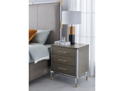 Luxus Miwwelen Schlofkummer Nuetsdësch Konsole Bäizësch Holz Hotel