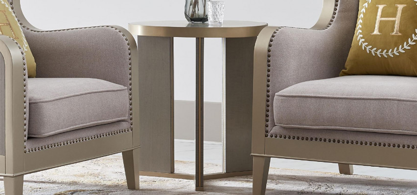 Luxus Design Canapé Dësch Kaffi Niewendësch Wunnzëmmer Dëscher Italienesch