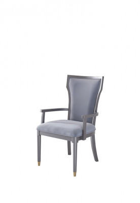 Luxus Design Stull Echt Italienesch Stil Miwwelen Eensëtzer Holz Lehnstull