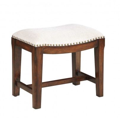 Hocker Sëtz-Hocker Schminktisch Sëtz Polsterhocker Polster Holzhocker Ottoman