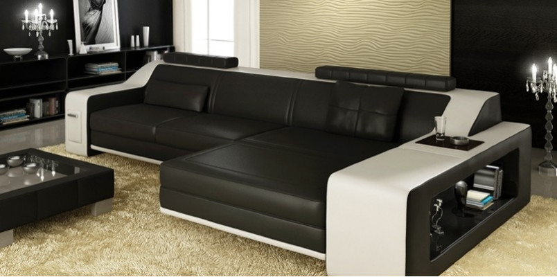 Design-Eckcouch Sofa mat USB Polster Sëtz Eck-Garnitur Sofas Lieder Textil L-Form