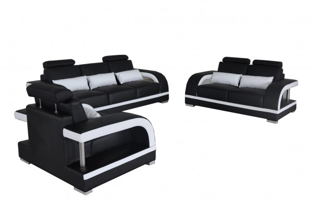 3+2+1 Garnitur Lieder Sofa Couch Couchen Sofas Wunnlandschaft Luxus