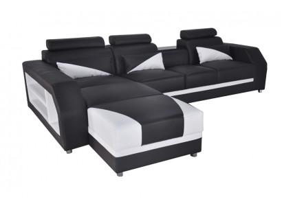 Design Liederpolster Sëtz Zëmmer Eck Wunnsofa Couch Garnitur Designer