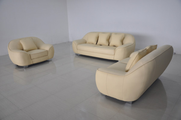 XXL Sofa Ecksofa Wunnlanschaft Design Modern Sofa Garnitur 3+2+1 Sëtzer mat USB