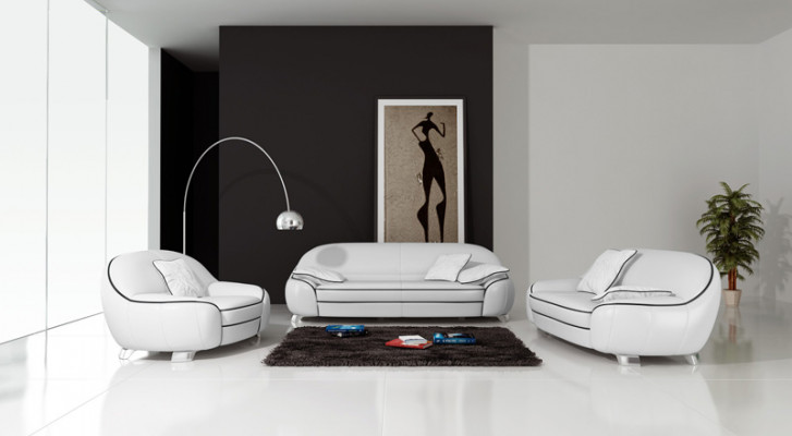 XXL Sofa Ecksofa Wunnlanschaft Design Modern Sofa Garnitur 3+2+1 Sëtzer mat USB
