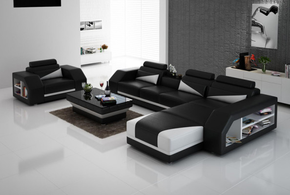 Lieder Eck Sofa Garnitur Sofaen Couchen Polster Wunnlandschaft Fauteuil Eck