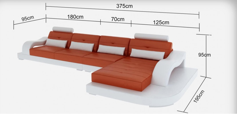 Entdeckt Komfort a Stil L-fërmege Ecksofa aus qualitativ héichwäertege Materialien