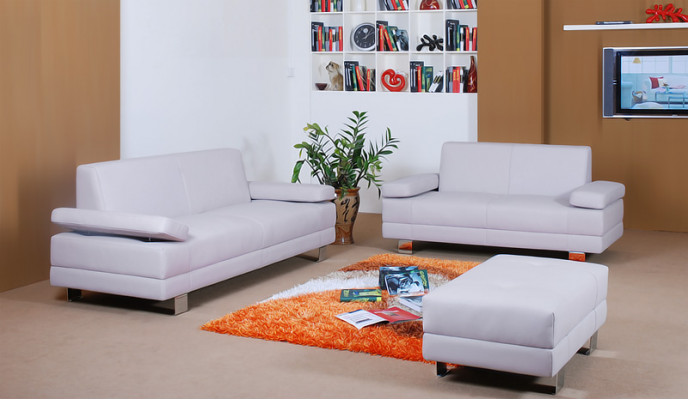 Sofa Set 3+2 Sëtzer Set Design Sofa Polster Couchen Couch Modern Luxus Nei