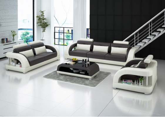Liederdivan Couch Wunnlandschaft 3+2+1 Setzer Garnitur Divangarnitur Sofa G8012D