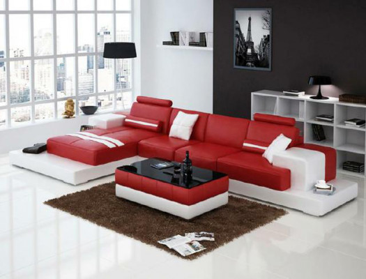 Liederkanapee Eckkanapee Kanapee Canapé Design Sitz Polster Garnitur Wunnlandschaft 2725B