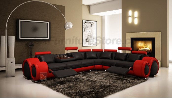Liederdivan Canapé Wunnlandschaft Ecksdivan Eck Garnitur Design Modern Divan A1163
