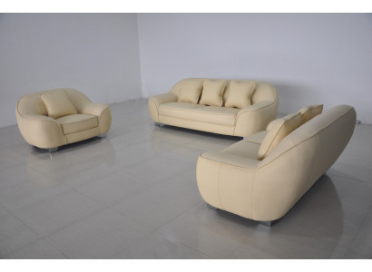 XXL Canapé Ecksofa Wunnlandschaft Design Modern Sofa Set 3+2+1 F3013