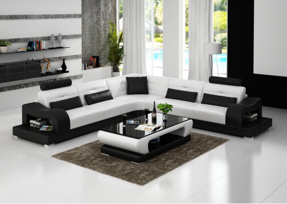 Liederkanapee Couch Wunnlandschaft Dekor Eck Eckcanapé Modern Garnitur Design