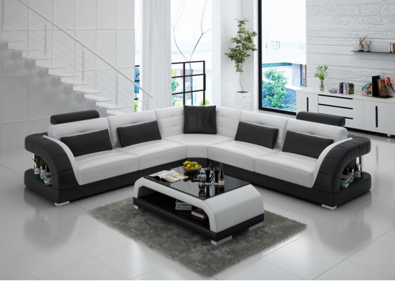 Liederdivan Divan Canapé Wunnlandschaft Modern Eck Eckdivan Design Garnitur