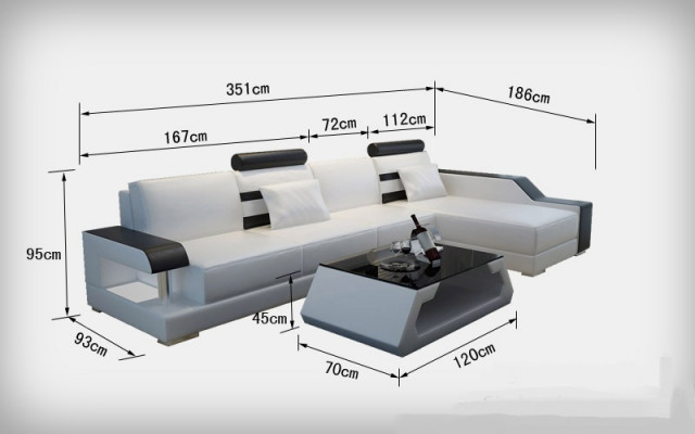 Ledercouch Moossfabrik Couch Wunnlandschaft Ecksgaarnitur Design Sofa USB Nei