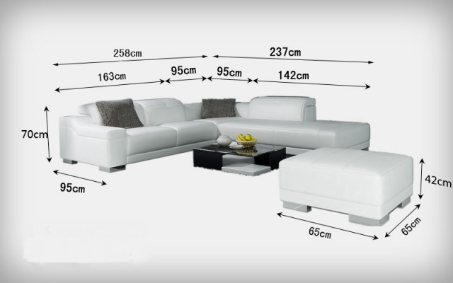 Exklusive Stil an Funktionalitéit Dat ultimatiivt multifunktionalt L-Sofa
