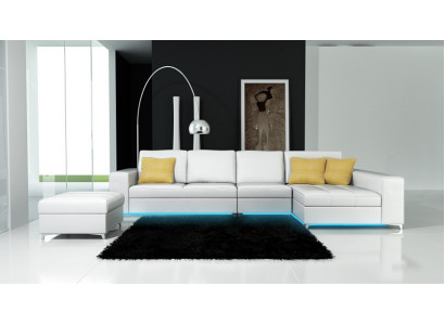 Liederennsofa Sofa Canapé USB Wohnlandschaft Ecksofa Garnitur Design Modern Nei K5005