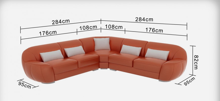 Lieder Canapé Couch Wohnlandschaft Ecksofa Eck Garnitur Modern Sofa USB Moosféierung