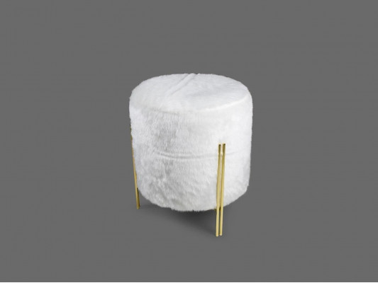 Polstersëtzgendeeler Wunnzëmmer Modern Hocker Ariichtung Textil Foussocker