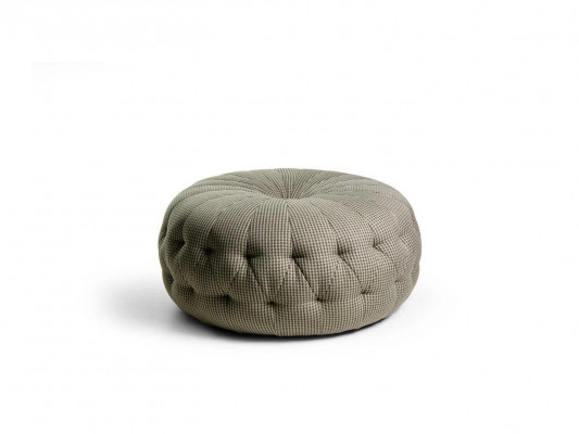 Wunnzëmmer Ariichtung Design Hocker Polster Textil Foussocker Nei