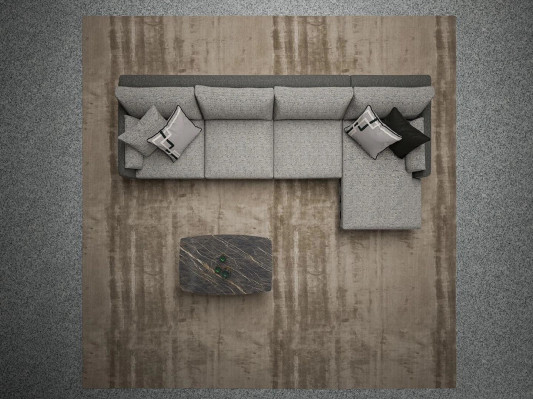 Textil Polstermöbel Designer Ecksofa L-Form Luxus Dësch Wohnzimmer