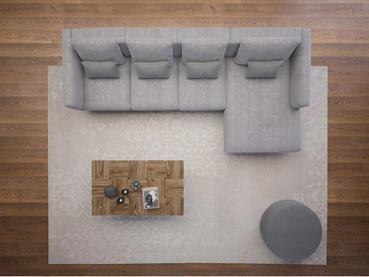 Luxus Eckcouch L-Form Wunnzëmmer Designer Eck Garnitur Nei Komplett Couchtisch