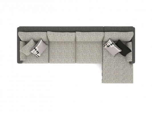 Luxus Sofa L-Form Designer Polstermöbel Wunnzëmmer Gro Ecksofa Nei Miwwelen