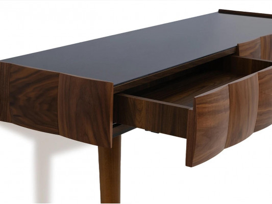 Konsolendësch mat Spigel Modern Wunnzëmmer Luxus Miwwel Set Konsole