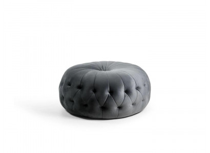 Design Polster Chesterfield Hocker Fousshocker Ottomane Sëtz Wunnzëmmer