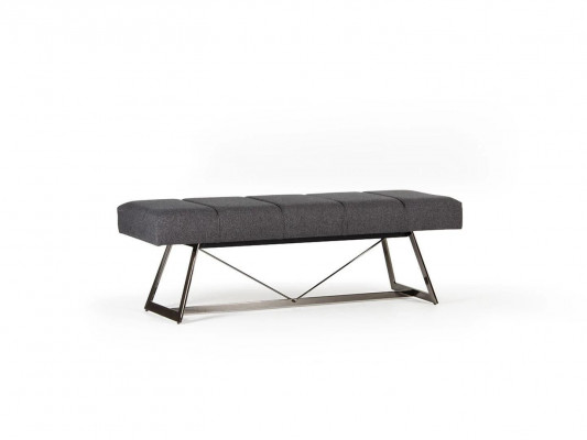 Designer Bank Polsterbank Modern Hocker Sëtzmiwwel Sëtzbänken Stoff Neit Miwwel