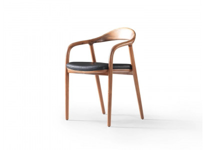 Designer Stull Holz Luxus Lehnstull Polster Still Iesszëmmer Lieder