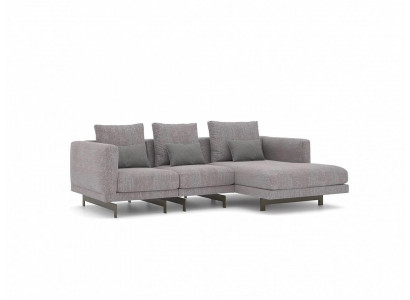 Ecksofa L-Form Designer Eck Garnitur Wunnzëmmer Sofa Polstersofa Neit Miwwelen