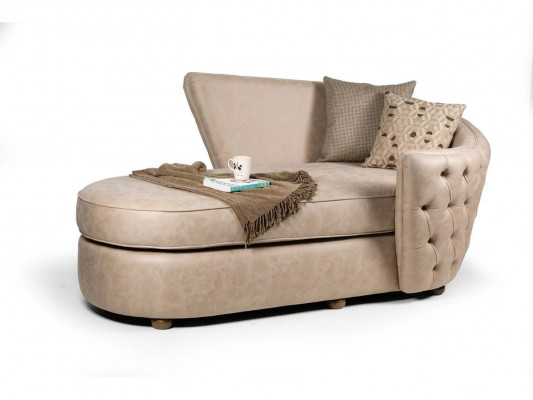 Modern Design Chaiselongue Relaxliege Lounge-Sofa Wunnzëmmer Couch Sofa