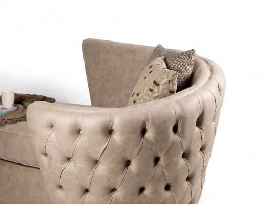 Modern Design Chaiselongue Relaxliege Lounge-Sofa Wunnzëmmer Couch Sofa