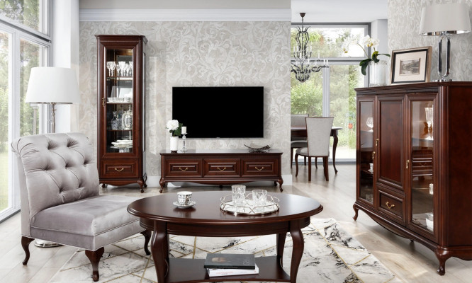 Sideboard Schaf rtv Fernseher tv Holzméiwer Braun Lowboard Stänner