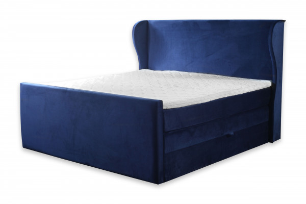 Designer-Doppelbett am modernen Stil mat Minimalismus-Elementer
