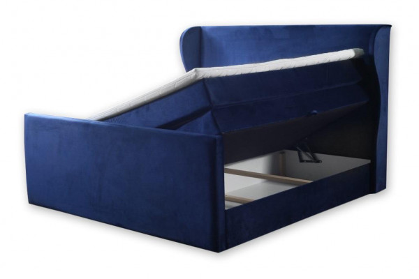 Designer-Doppelbett am modernen Stil mat Minimalismus-Elementer